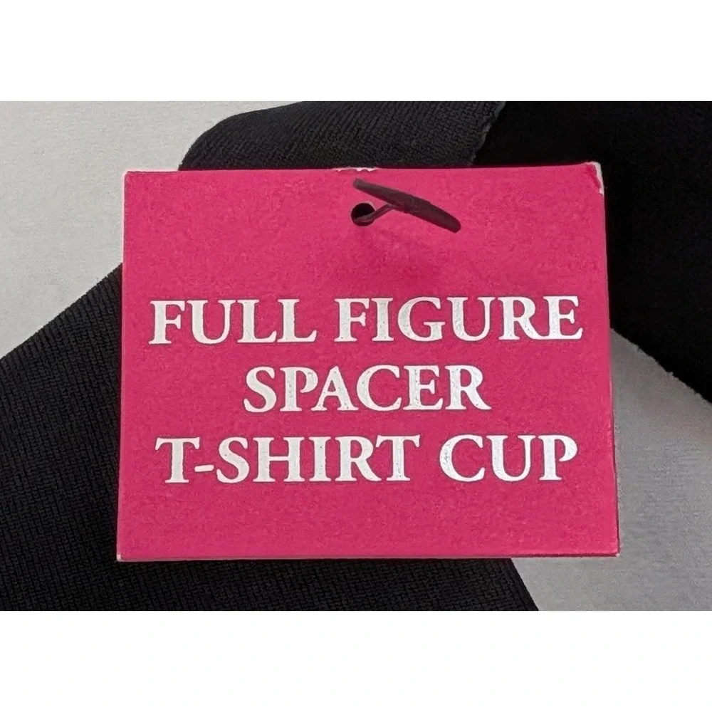 Vince Camuto Full Figure Spacer T-Shirt Cup Bra Underwire Size 42D Black - NWT